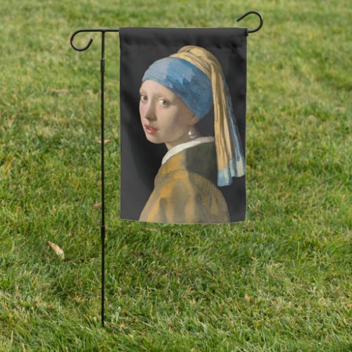 Johannes Vermeer _ Girl with a Pearl Earring Garden Flag