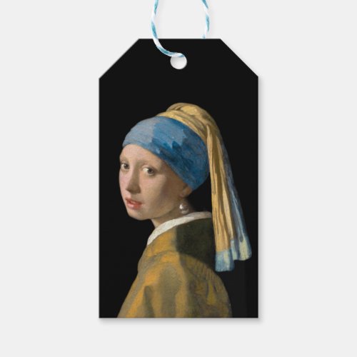 Johannes Vermeer _ Girl with a Pearl Earring Gift Tags