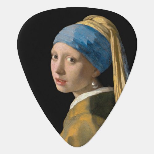 Johannes Vermeer _ Girl with a Pearl Earring Guitar Pick