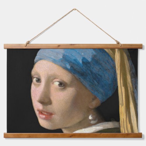 Johannes Vermeer _ Girl with a Pearl Earring Hanging Tapestry