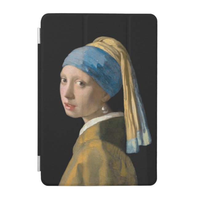Johannes Vermeer - Girl with a Pearl Earring iPad Mini Cover (Front)