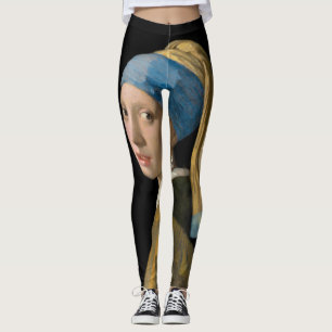 Johannes Vermeer - Girl with a Pearl Earring Leggings