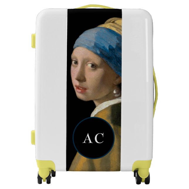 Johannes Vermeer - Girl with a Pearl Earring Luggage (Front)