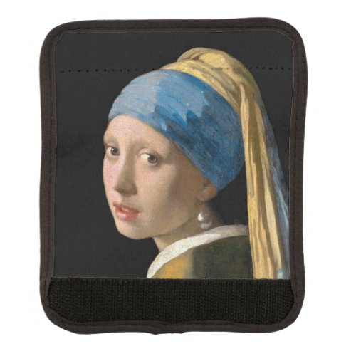 Johannes Vermeer _ Girl with a Pearl Earring Luggage Handle Wrap