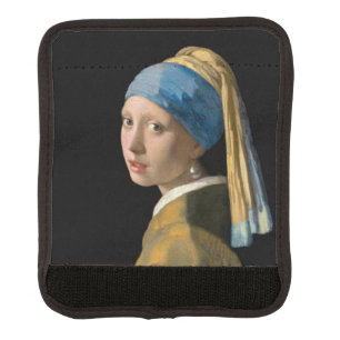 Johannes Vermeer - Girl with a Pearl Earring Luggage Handle Wrap