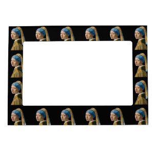 Johannes Vermeer - Girl with a Pearl Earring Magnetic Frame
