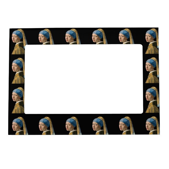 Johannes Vermeer - Girl with a Pearl Earring Magnetic Frame (Front)