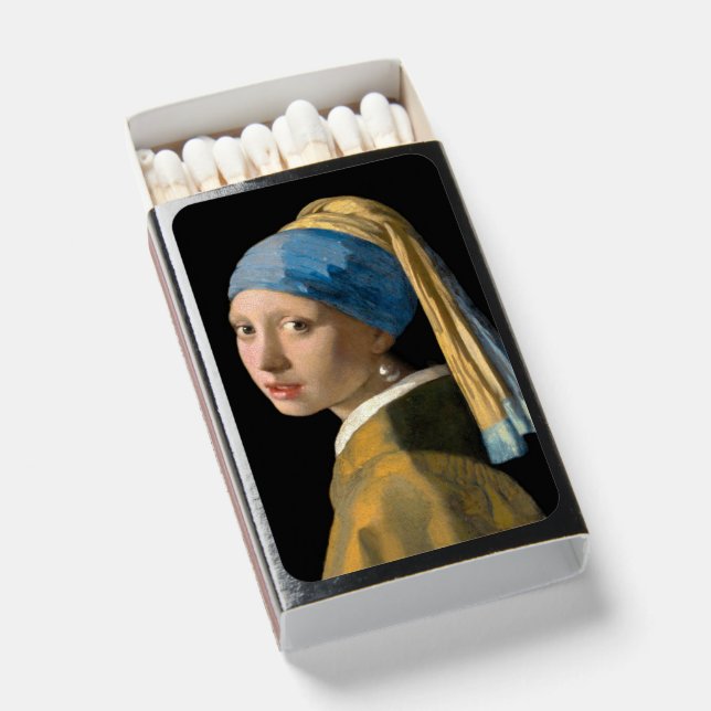 Johannes Vermeer - Girl with a Pearl Earring Matchboxes (Front Open)