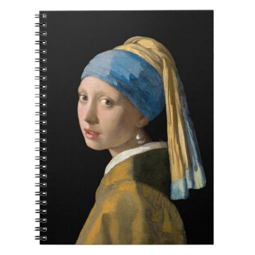 Johannes Vermeer _ Girl with a Pearl Earring Notebook