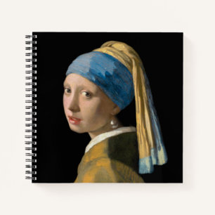 Johannes Vermeer - Girl with a Pearl Earring Notebook