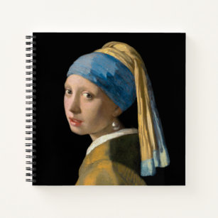 Johannes Vermeer - Girl with a Pearl Earring Notebook