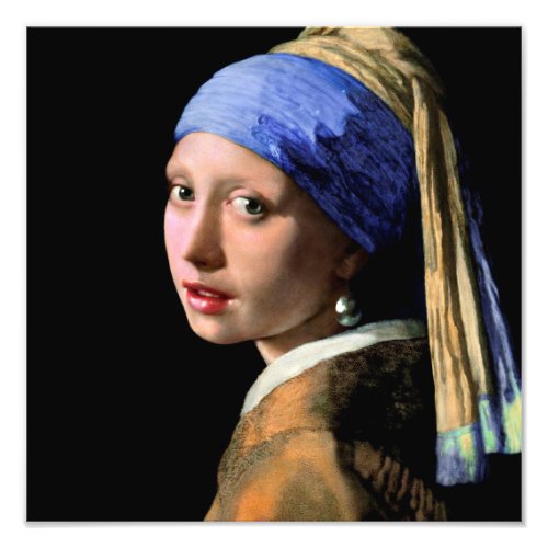 Johannes Vermeer Girl with a Pearl Earring Photo Print