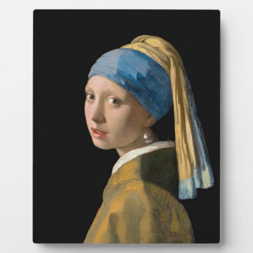 Johannes Vermeer _ Girl with a Pearl Earring Plaque