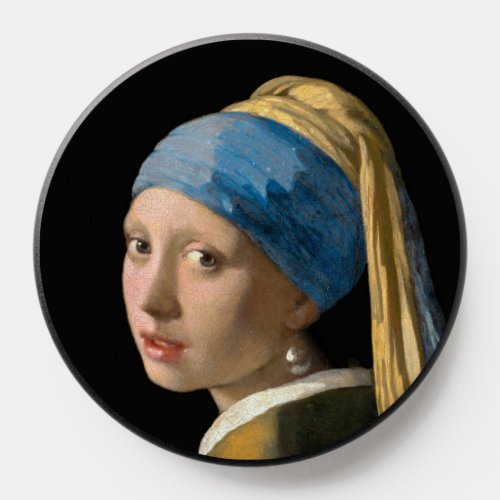 Johannes Vermeer _ Girl with a Pearl Earring PopSocket