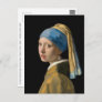 Johannes Vermeer - Girl with a Pearl Earring Postcard