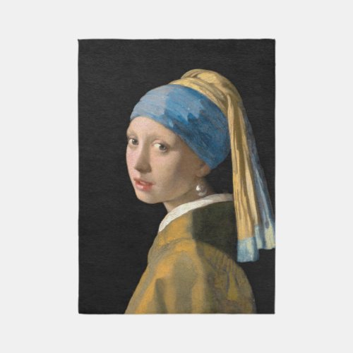 Johannes Vermeer _ Girl with a Pearl Earring Rug