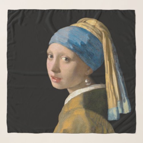Johannes Vermeer _ Girl with a Pearl Earring Scarf