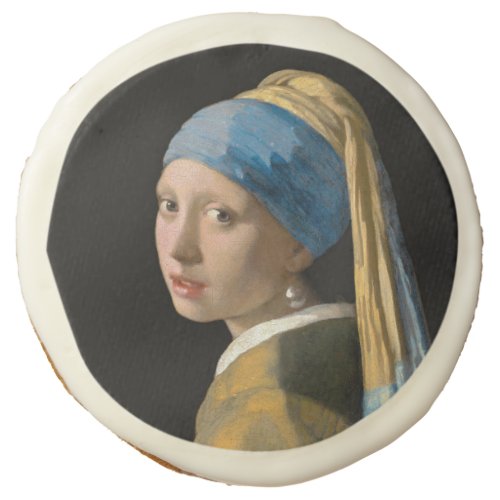 Johannes Vermeer _ Girl with a Pearl Earring Sugar Cookie