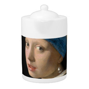 Johannes Vermeer - Girl with a Pearl Earring Teapot