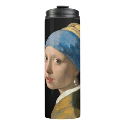 Johannes Vermeer _ Girl with a Pearl Earring Thermal Tumbler