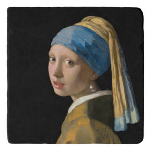 Johannes Vermeer - Girl with a Pearl Earring Trivet