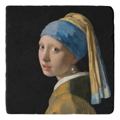 Johannes Vermeer _ Girl with a Pearl Earring Trivet