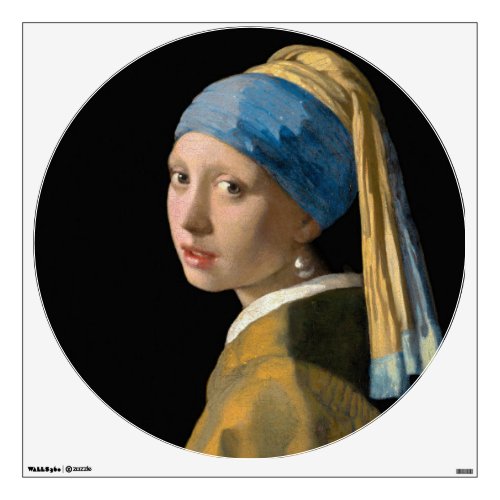 Johannes Vermeer _ Girl with a Pearl Earring Wall Decal