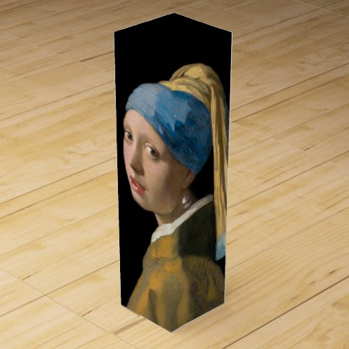Johannes Vermeer _ Girl with a Pearl Earring Wine Box