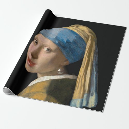 Johannes Vermeer _ Girl with a Pearl Earring Wrapping Paper