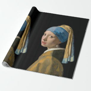 Johannes Vermeer - Girl with a Pearl Earring Wrapping Paper