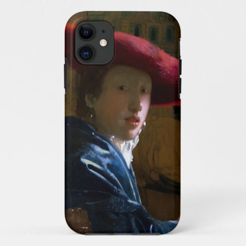 Johannes Vermeer _ Girl with a Red Hat iPhone 11 Case