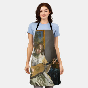 Johannes Vermeer - Guitar Player Apron