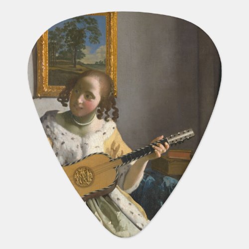 Johannes Vermeer _ Guitar Player Guitar Pick