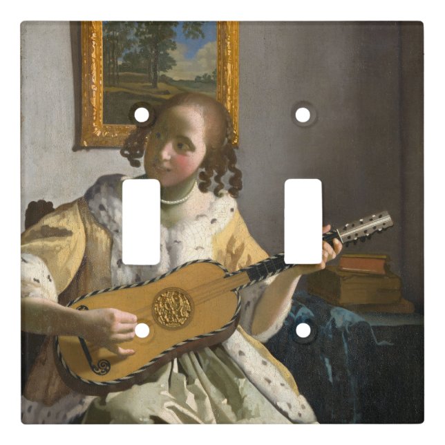 Johannes Vermeer - Guitar Player Light Switch Cover (Front)