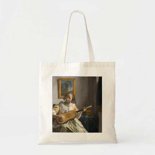 Johannes Vermeer _ Guitar Player Tote Bag