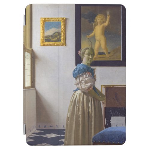 Johannes Vermeer _ Lady Standing at a Virginal iPad Air Cover