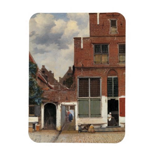 Johannes Vermeer _ Little Street Magnet