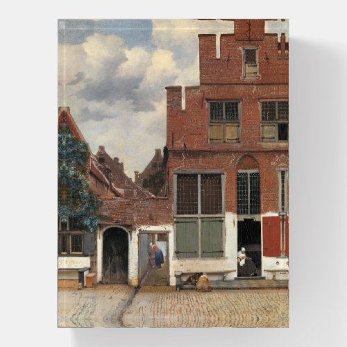 Johannes Vermeer _ Little Street Paperweight