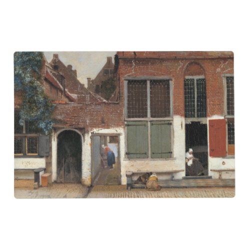 Johannes Vermeer _ Little Street Placemat