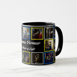 Johannes Vermeer - Masterpieces Grid Mug