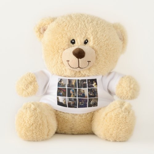 Johannes Vermeer _ Masterpieces Grid Teddy Bear