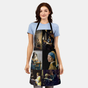 Johannes Vermeer - Masterpieces Patchwork Poster Apron