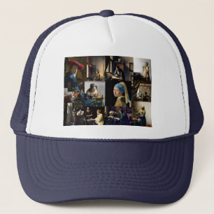 Johannes Vermeer - Masterpieces Patchwork Trucker Hat