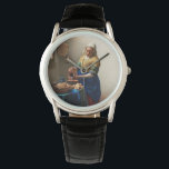 Johannes Vermeer. Milkmaid. Vintage fine art Watch<br><div class="desc">Johannes Vermeer "The Milkmaid" watch.</div>