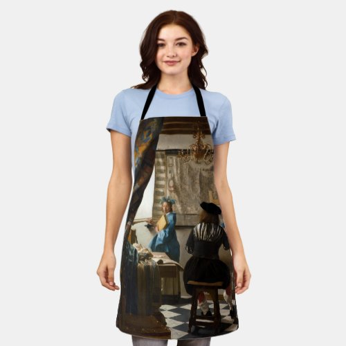 Johannes Vermeer _ The Allegory of Painting Apron