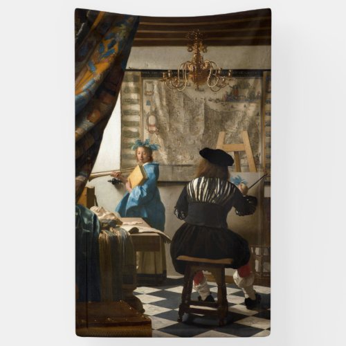 Johannes Vermeer _ The Allegory of Painting Banner