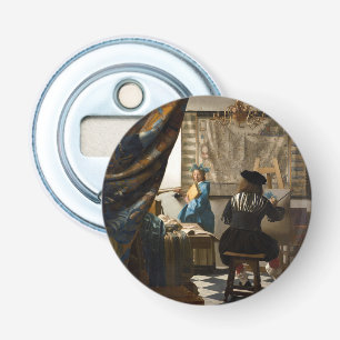Johannes Vermeer - The Allegory of Painting Bottle Opener