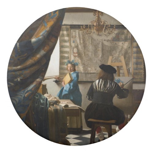 Johannes Vermeer _ The Allegory of Painting Eraser