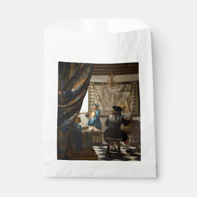 Johannes Vermeer - The Allegory of Painting Favor Bag (Front)