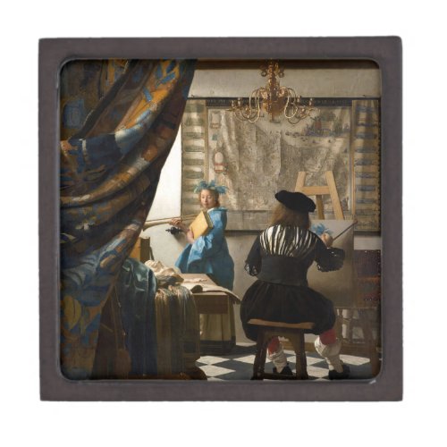 Johannes Vermeer _ The Allegory of Painting Gift Box